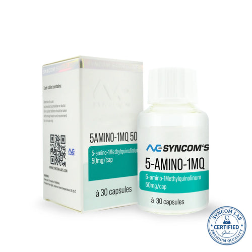 Amino-1MQ metabolism boosting research peptide vial