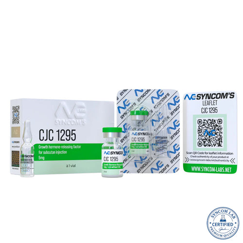 CJC-1295 No DAC 5mg growth hormone secretagogue peptide vial